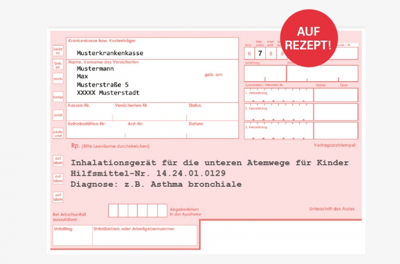 Professioneller Inhalator Baby und Kleinkind